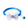 Manufacturer wholesale multi-colors nylon cat collar with bow bell
