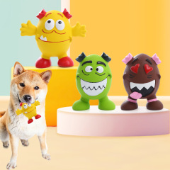 Wholesale Cute Design Squeaky Chew Dog Toy Latex