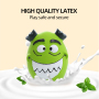 Wholesale Cute Design Squeaky Chew Dog Toy Latex