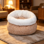 Manufacturer Wholesale Custom Logo Warm Cat Bed Cave