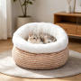 Manufacturer Wholesale Custom Logo Warm Cat Bed Cave