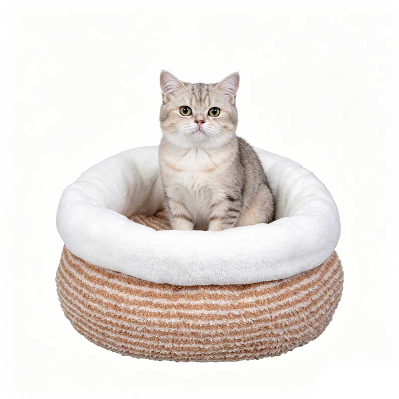 Manufacturer Wholesale Custom Logo Warm Cat Bed Cave