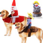 Manufacturer wholesale cute design christmas halloween dog costumes