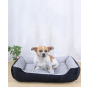 Manufacturer wholesale short plush warm dog beds non slip bottom