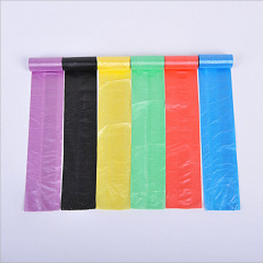 Manufacturer wholesale PE biodegradable custom logo printed multi-colors dog poop bag pet waste bags