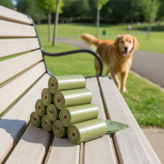 Wholesale Outdoor PE Biodegradable Portable Pet Cat Dog Poop Bag