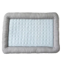 Wholesale Custom Logo Pet Product Cooling Ice Silk Anti-slip Cat Dog Mat