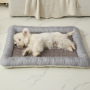 Wholesale Custom Logo Pet Product Cooling Ice Silk Anti-slip Cat Dog Mat