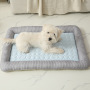 Wholesale Custom Logo Pet Product Cooling Ice Silk Anti-slip Cat Dog Mat