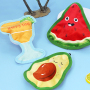 Manufacturer Wholesale Custom Logo Squeaky Avocado Watermelon Dog Plush Toy