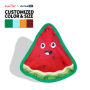 Manufacturer Wholesale Custom Logo Squeaky Avocado Watermelon Dog Plush Toy