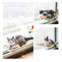Manufacturer wholesale high load capacity sucker hanging window cat hammock