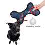 Manufacturer wholesale blue dog toys RPET eco-friendly  material