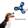 Manufacturer wholesale blue dog toys RPET eco-friendly  material