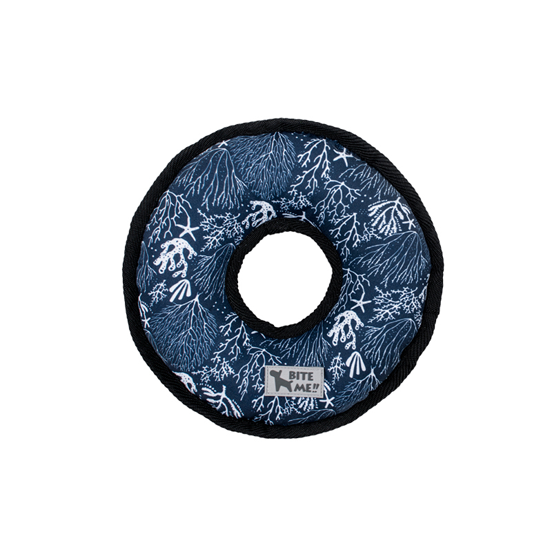 Manufacturer wholesale blue dog toys RPET eco-friendly  material