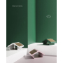 Manufacturer wholesale white green pink corrugated cat scratcher house