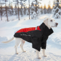 Manufacturer Wholesale Fleece Warm Waterproof Dog Coat with Reflective Stripe