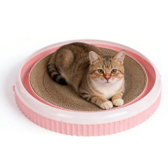 Wholesale Round Cat Cardboard Scratcher