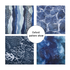 Manufacturer wholesale oxford adjustable small dog harness RPET blue color