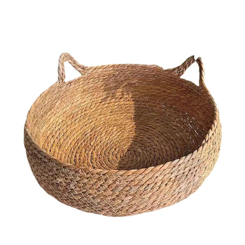 Wholesale Modern Eco Friendly Warm Comfortable Straw Bed for Cats