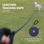 Wholesale Custom Logo Outdoor Nylon Pet Rope Leash Dog