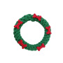Manufacturer wholesale christmas chew dog rope toys green red