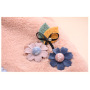 Manufacturer wholesale soft warm fleece plush cotton flower pattern pet dog coat winter