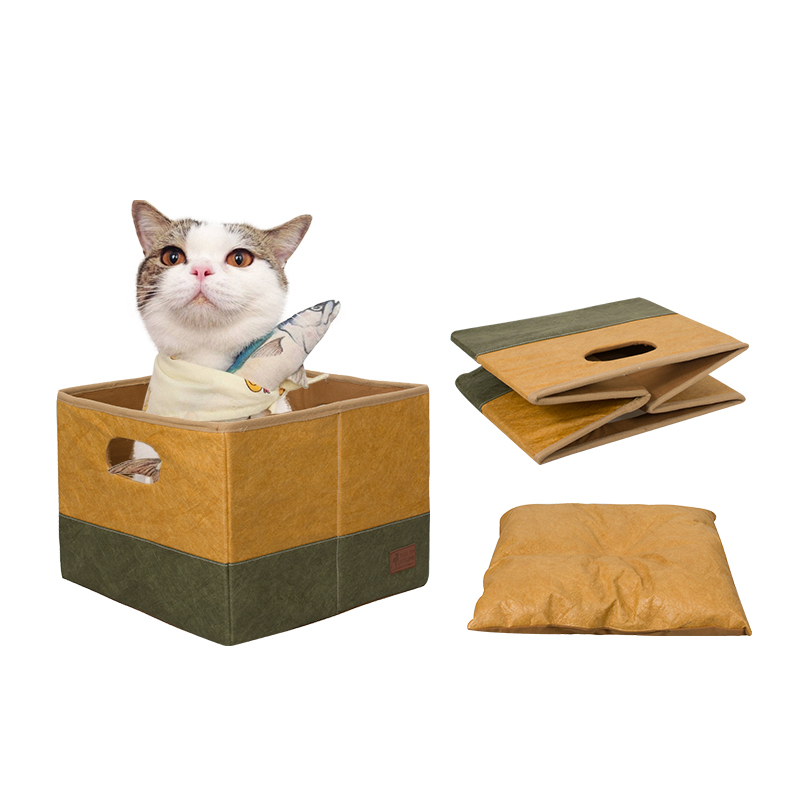 Manufacturer wholesale novelty paper tunnel cat bed natural material