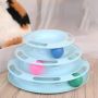 Manufacturer wholesale three layer four layer pink blue white cat toy