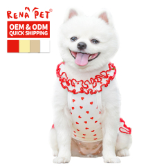 Wholesale Summer Floral Lace Cat Dog Dress