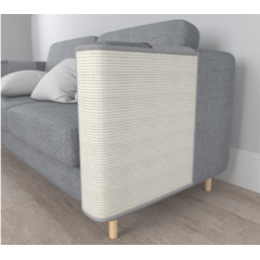 Manufacturer wholesale breathable washable anti-cat scratch sisal protective sofa cover