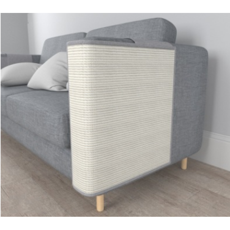Manufacturer wholesale breathable washable anti-cat scratch sisal protective sofa cover