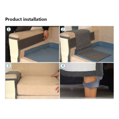 Manufacturer wholesale breathable washable anti-cat scratch sisal protective sofa cover