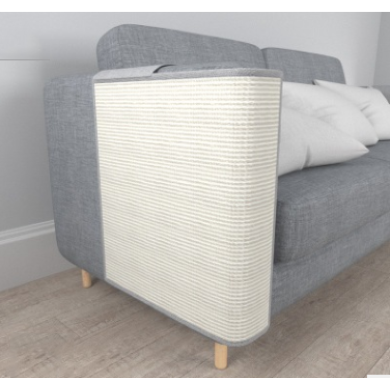 Manufacturer wholesale breathable washable anti-cat scratch sisal protective sofa cover