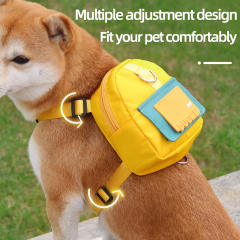 Manufacturer wholesale travel outdoor dog leash with backpack bag