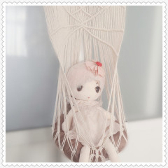 Manufacturer wholesale cotton rope weaving hammock cat swing hanging basket