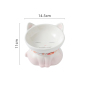 Manufacturer wholesale blue pink ceramic cat luxury bowls with ear