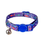 Manufacturer Wholesale Custom Logo Blue Adjustable Cat Accessories Collar