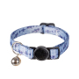 Manufacturer Wholesale Custom Logo Blue Adjustable Cat Accessories Collar