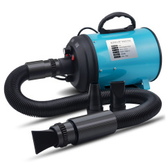 Manufacturer wholesale adjustable speed heating low noise three nozzles dog hair dryer grooming pet dryer