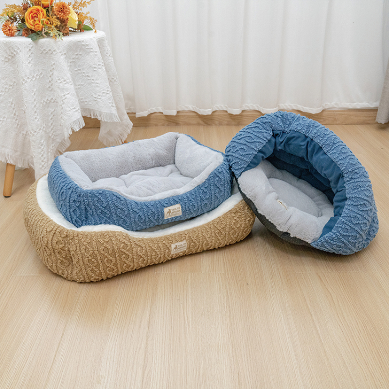 Manufacturer wholesale special material dog cat cave bed