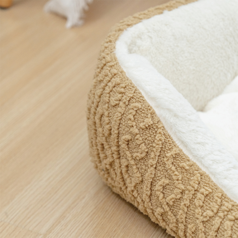 Manufacturer wholesale special material dog cat cave bed
