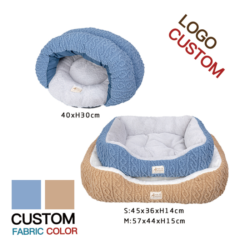 Manufacturer wholesale special material dog cat cave bed