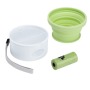 Manufacturer wholesale multi-functional dog bowl with collapsible lid
