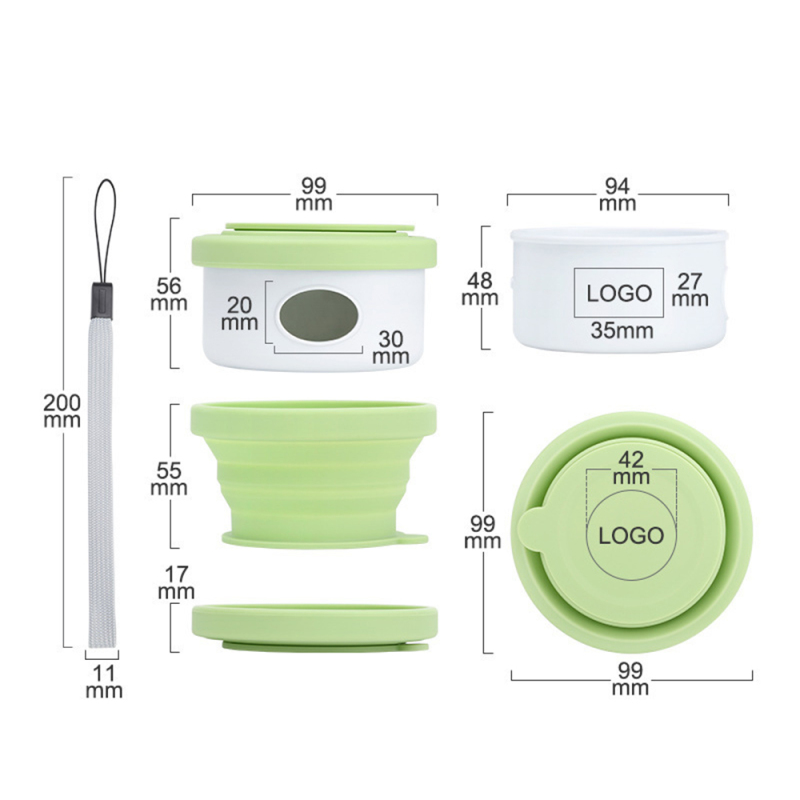 Manufacturer wholesale multi-functional dog bowl with collapsible lid