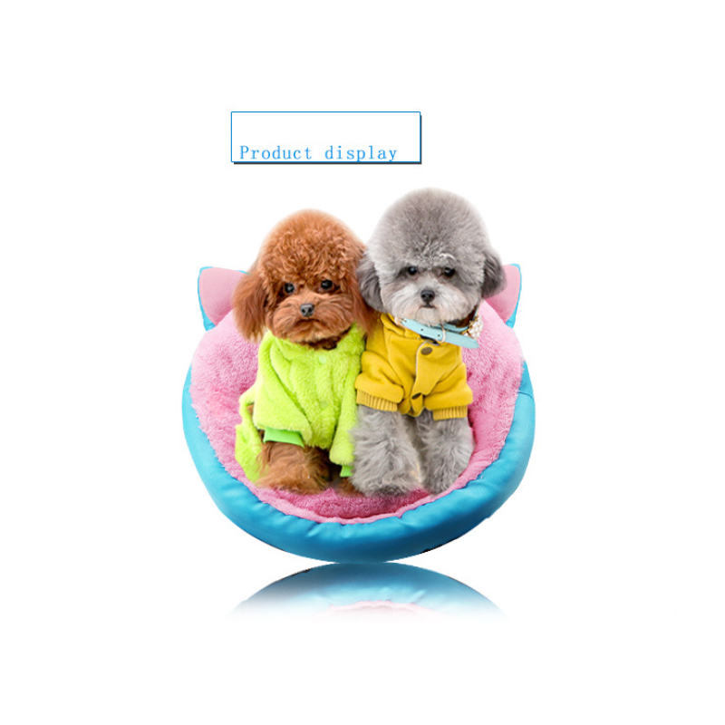 Manufacturer wholesale cute warm small dog bed with ears