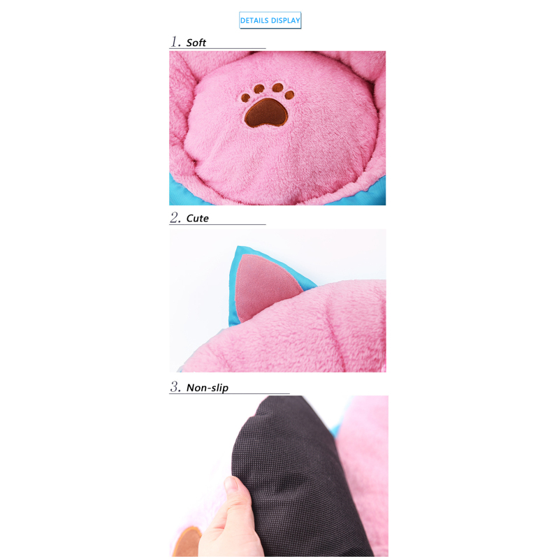 Manufacturer wholesale cute warm small dog bed with ears