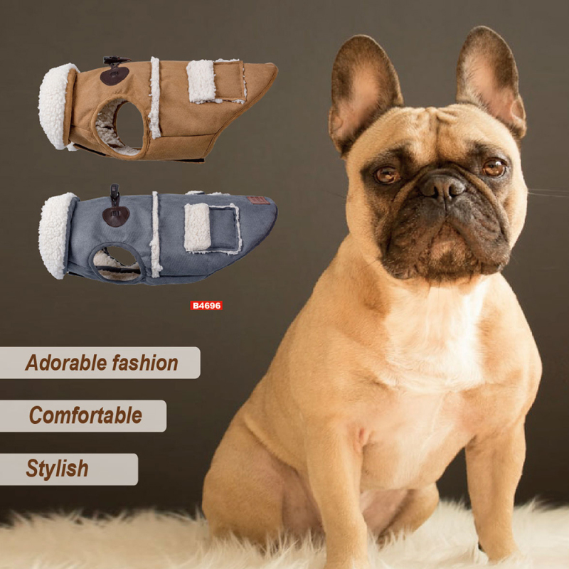 Manufacturer wholesale custom logo lamb wool dog accessories pet clothes winter