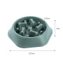 Manufacturer wholesale multi-colors slow feeder dog bowl bone design