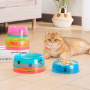 Wholesale Cheap Transparent Pet Cat Dog Bowl Plastic